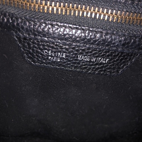 Black Celine Mini Luggage Handbag - Picture 4 of 6